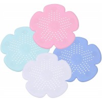 Cherry Blossoms Kitchen Bathroom Strainer Shower Drain Protector Hair Catcher/Sink filter 4pack